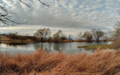 Бештау — утро на Монастырском озере