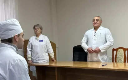 Встреча с будущими медиками в Предгорной больнице