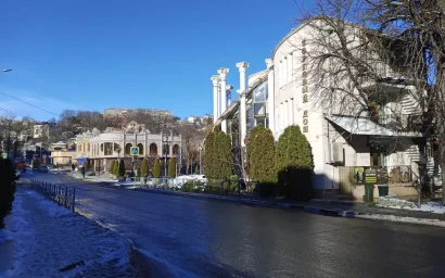 Немного о зимнем Кисловодске