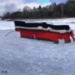 Зима на Старом кисловодском озере