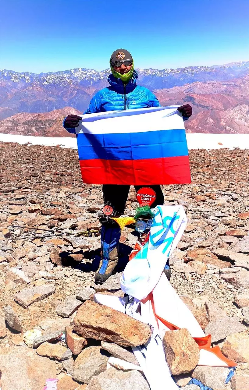 Видеопривет Кисловодску с 6962-метровой высоты