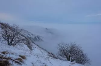 Облачно-снежное Бештау