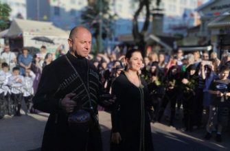 Парад национальностей в Кисловодске
