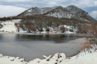 Последнее утро уходящей осени на Бештау