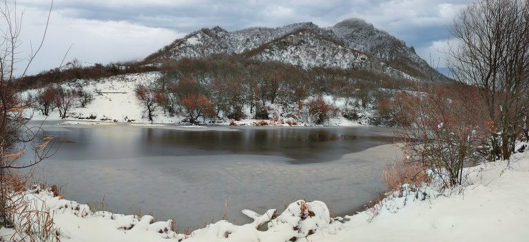 Последнее утро уходящей осени на Бештау