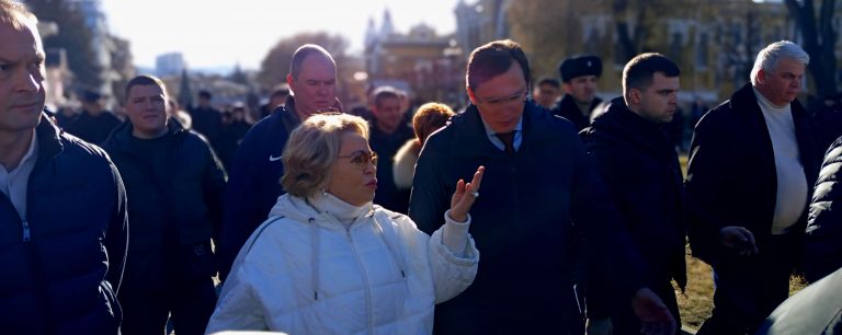 Спикер СФ Валентина Матвиенко ознакомилась со строительством социальных объектов города-курорта