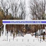 Зимняя сказка в Комсомольском парке