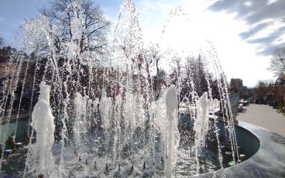 В Кисловодске открыли фонтаны