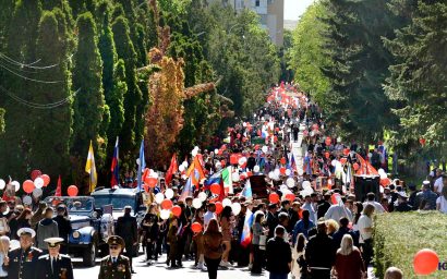 Фоторепортаж в честь 80-летия Великой Победы