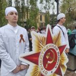 Бессмертный медицинский полк вновь прошел по улицам Кисловодска
