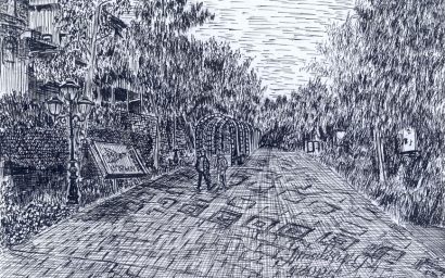 На территории санатория им. Н.А. Семашко