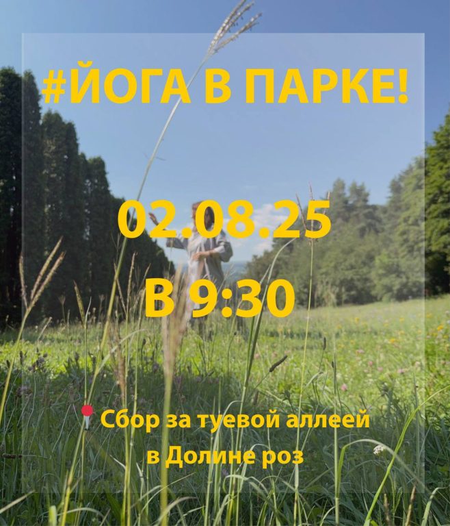 ЙОГА В ПАРКЕ