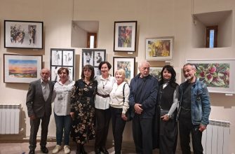 Открытие выставки художников КМВ «Акварель - любовь моя»