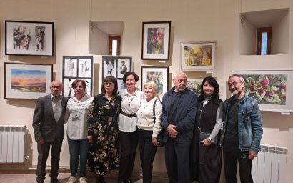 Открытие выставки художников КМВ «Акварель — любовь моя»