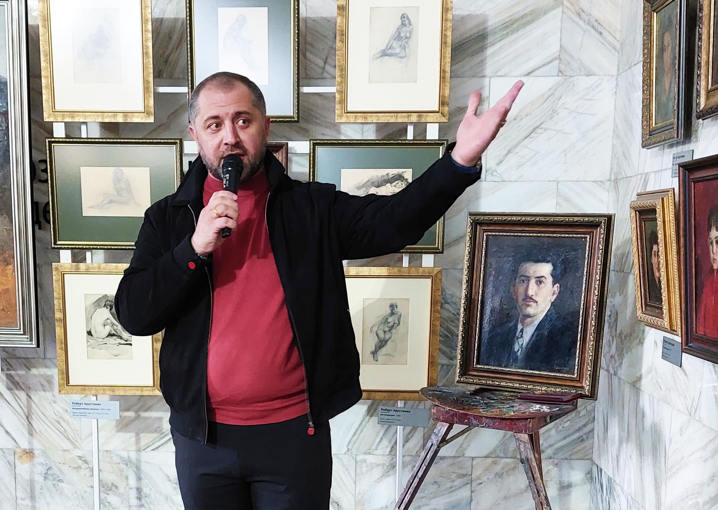 Личные вещи и вдохновившие ароматы: к 100-летию кисловодского живописца Роберта Арустамяна