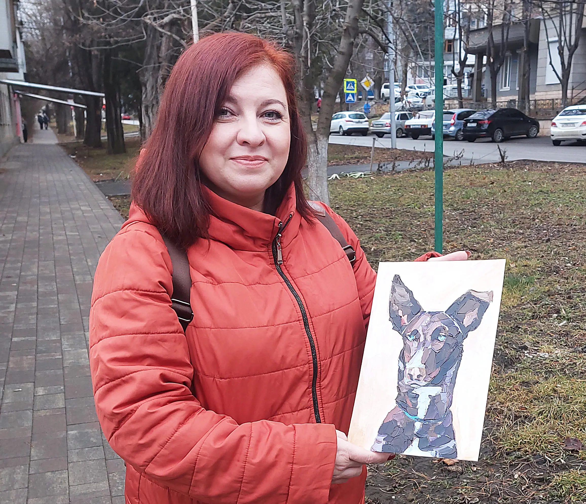 Портрет собачки уедет в Москву, а брошь с образом Винсента ван Гога – в Иркутск: история художницы из Кисловодска